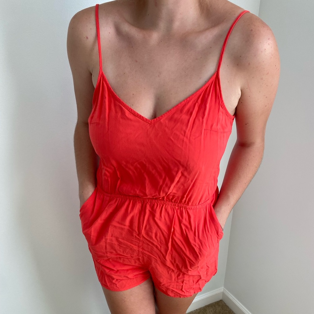 Coral Romper